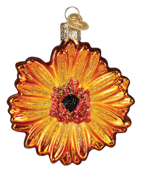 Sunset Gerbera Daisy Ornament