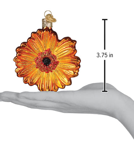 Sunset Gerbera Daisy Ornament