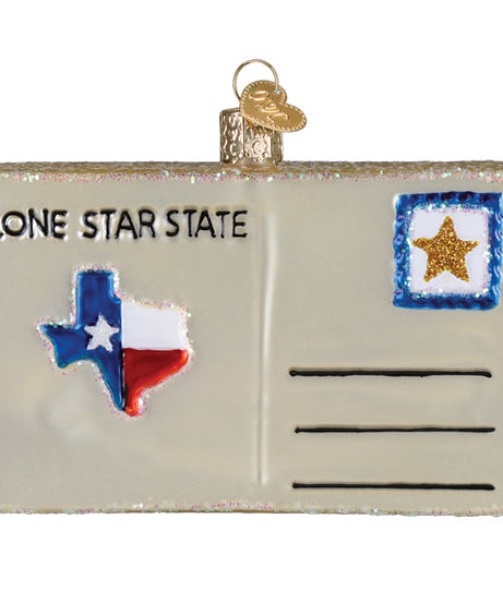 Texas Postcard Ornament