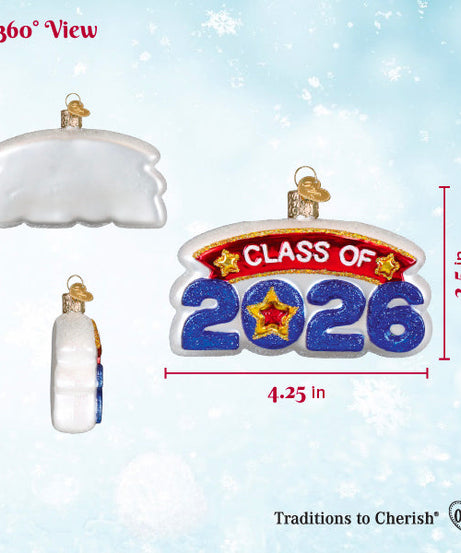 Class Of 2026 Ornament