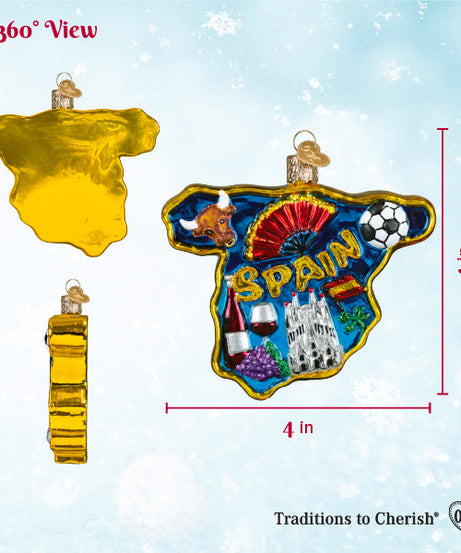 Wonders Of Spain Ornament