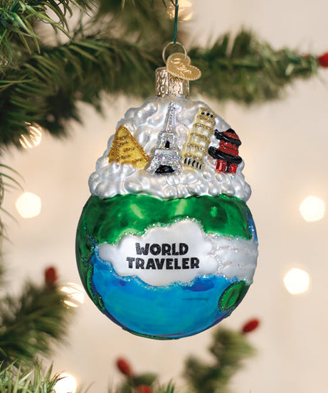 World Traveler Ornament