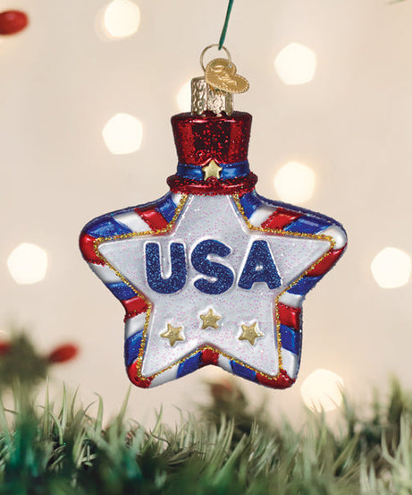USA Star Ornament
