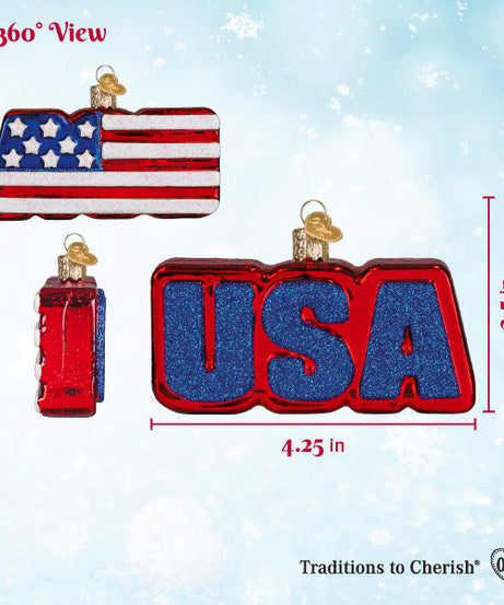 USA Ornament