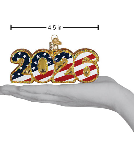 USA 2026 Ornament