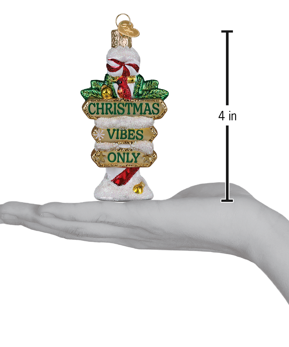 Jolly Junction Post Ornament
