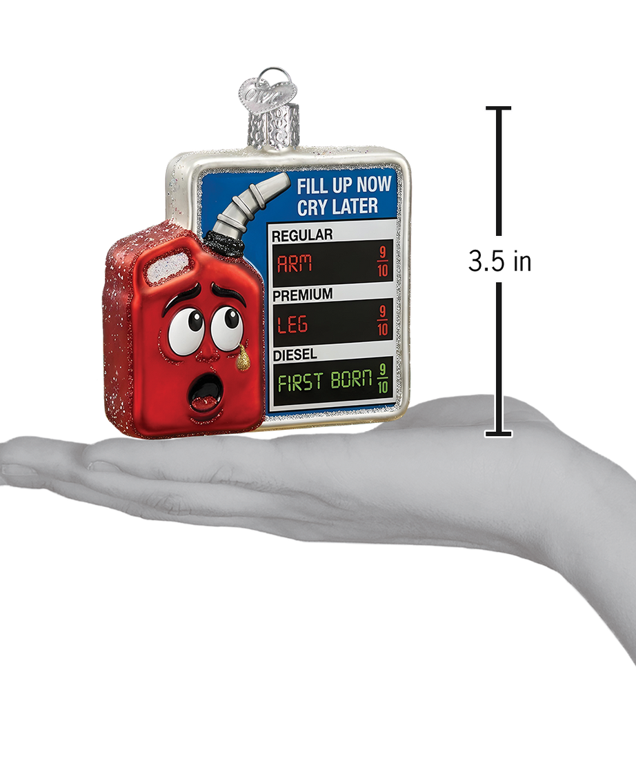 Running On Fumes Ornament