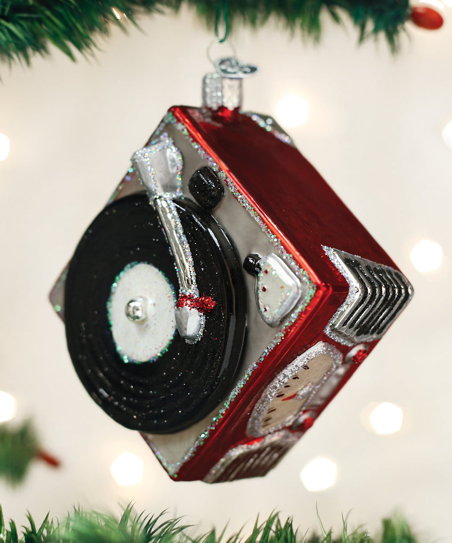 Record Player Ornament