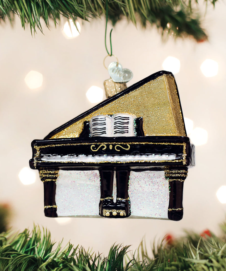 Baby Grand Piano Ornament