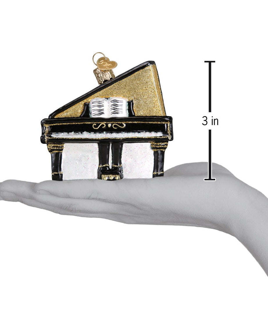 Baby Grand Piano Ornament
