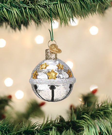 Silver Jingle Bell Ornament