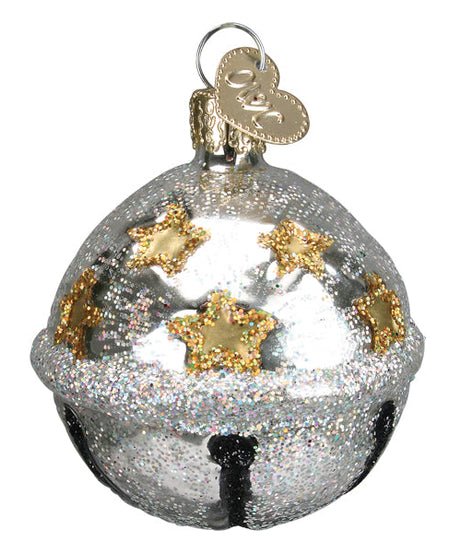 Silver Jingle Bell Ornament