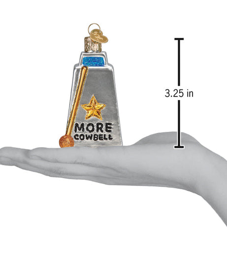 Cowbell Ornament