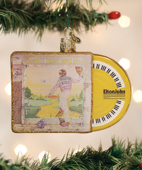 Goodbye Yellow Brick Road Album Ornament - Grazingbelles
