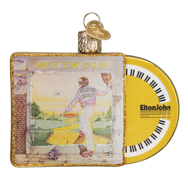 Goodbye Yellow Brick Road Album Ornament - Grazingbelles