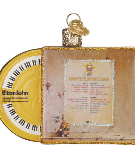 Goodbye Yellow Brick Road Album Ornament - Grazingbelles