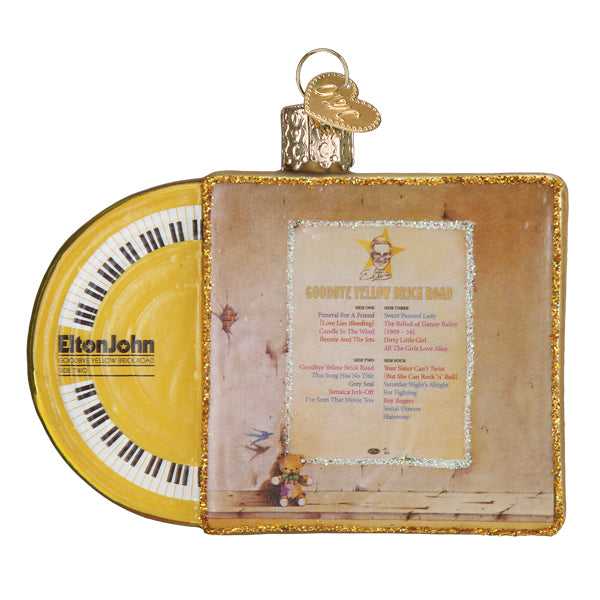 Goodbye Yellow Brick Road Album Ornament - Grazingbelles
