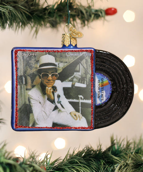 Elton John Greatest Hits Album Ornament - Grazingbelles