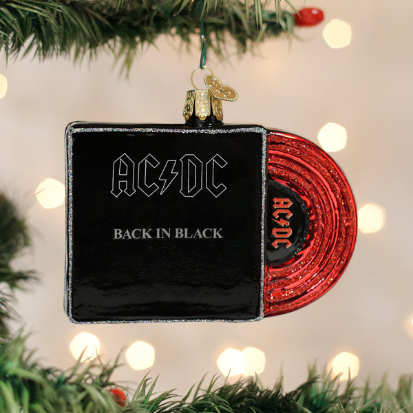 Back In Black Album Cover Ornament - Grazingbelles
