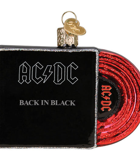 Back In Black Album Cover Ornament - Grazingbelles