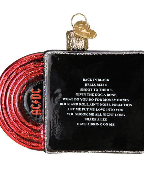 Back In Black Album Cover Ornament - Grazingbelles