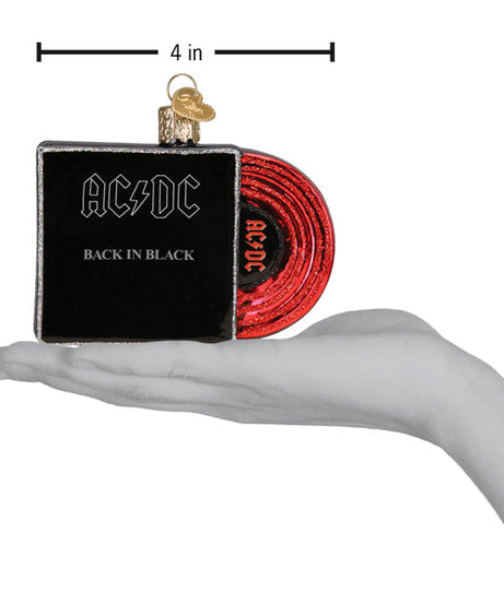 Back In Black Album Cover Ornament - Grazingbelles