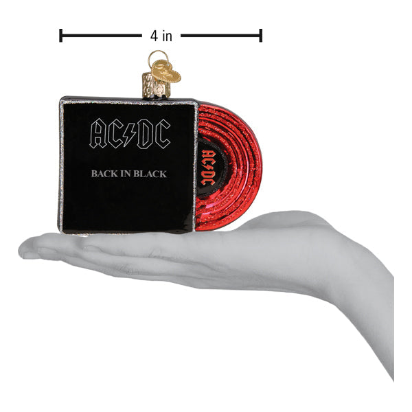 Back In Black Album Cover Ornament - Grazingbelles