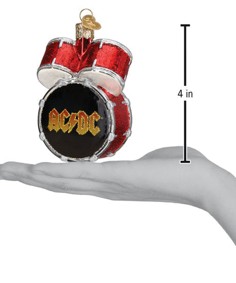AC/DC Drum Set Ornament - Grazingbelles