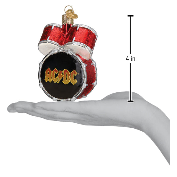 AC/DC Drum Set Ornament - Grazingbelles
