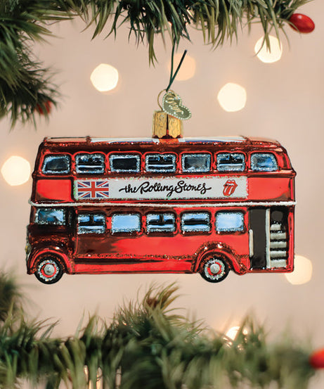 The Rolling Stones British Bus Ornament