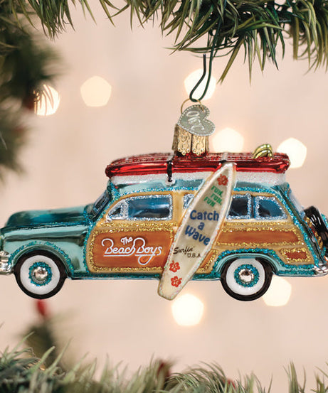 The Beach Boys Surfin' Woody Ornament