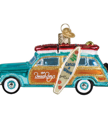 The Beach Boys Surfin' Woody Ornament