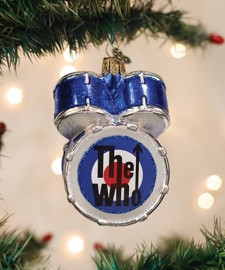 The Who Drum Set Ornament