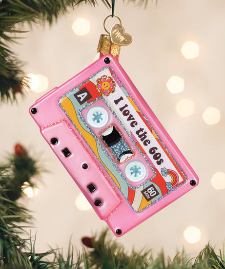 I Love The 60s Ornament