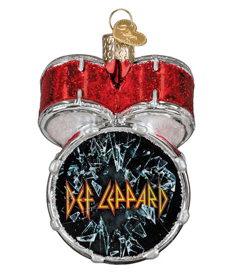 Def Leppard Drum Ornament