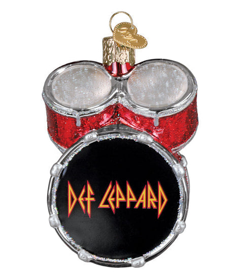 Def Leppard Drum Ornament