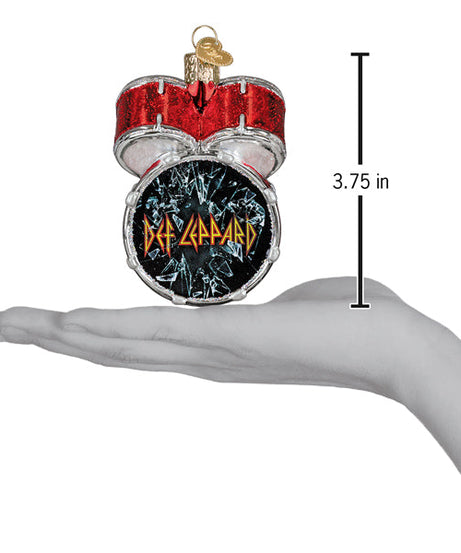 Def Leppard Drum Ornament