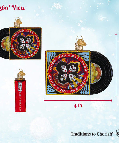 Rock And Roll Over Album Ornament