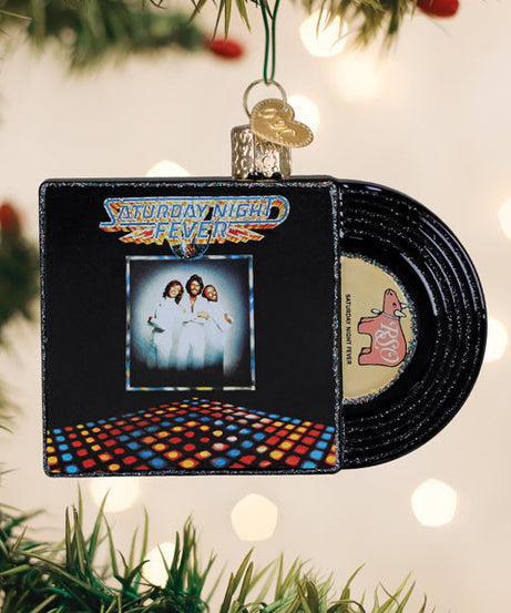 Saturday Night Fever Album Ornament