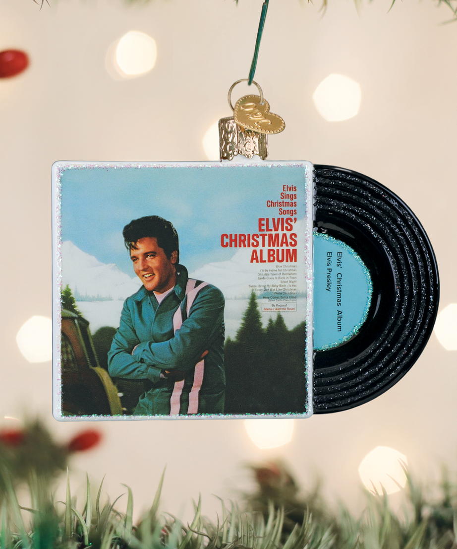 Elvis' Christmas Album Ornament