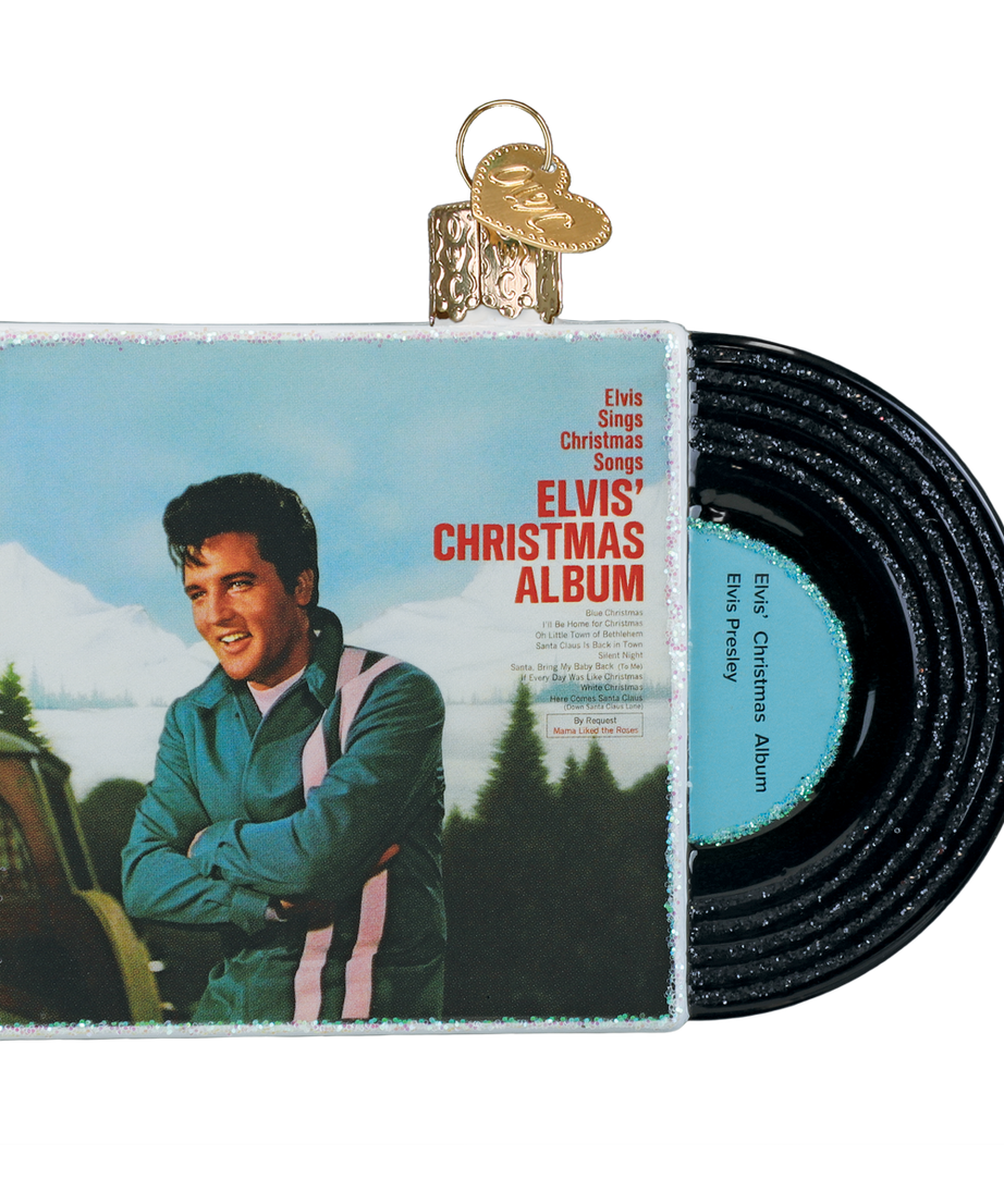 Elvis' Christmas Album Ornament