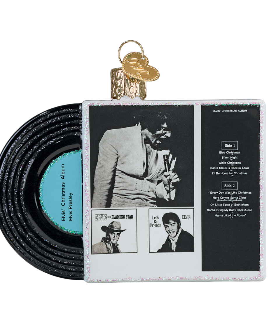Elvis' Christmas Album Ornament