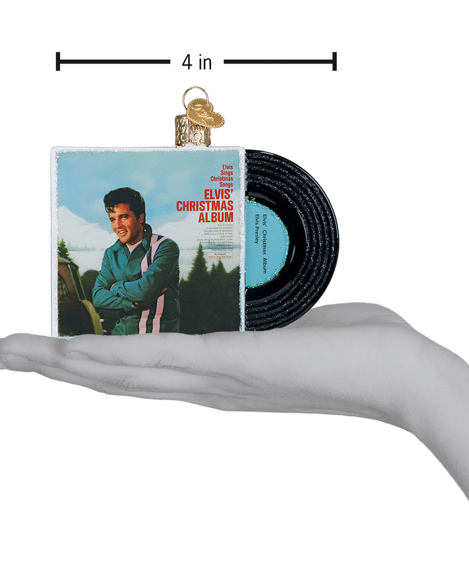 Elvis' Christmas Album Ornament