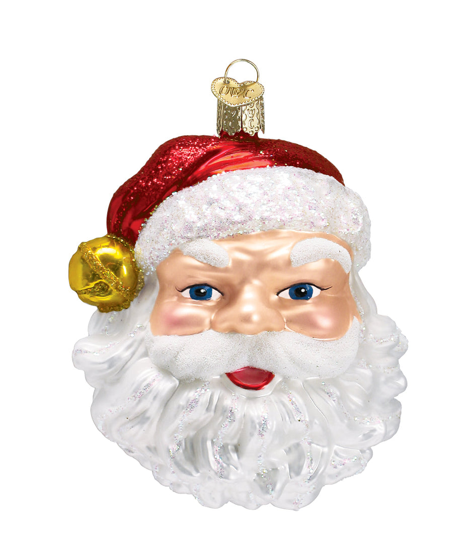 Jingle Bell Santa Ornament