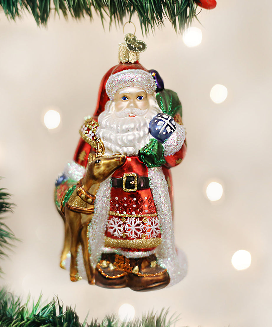 Nordic Santa Ornament