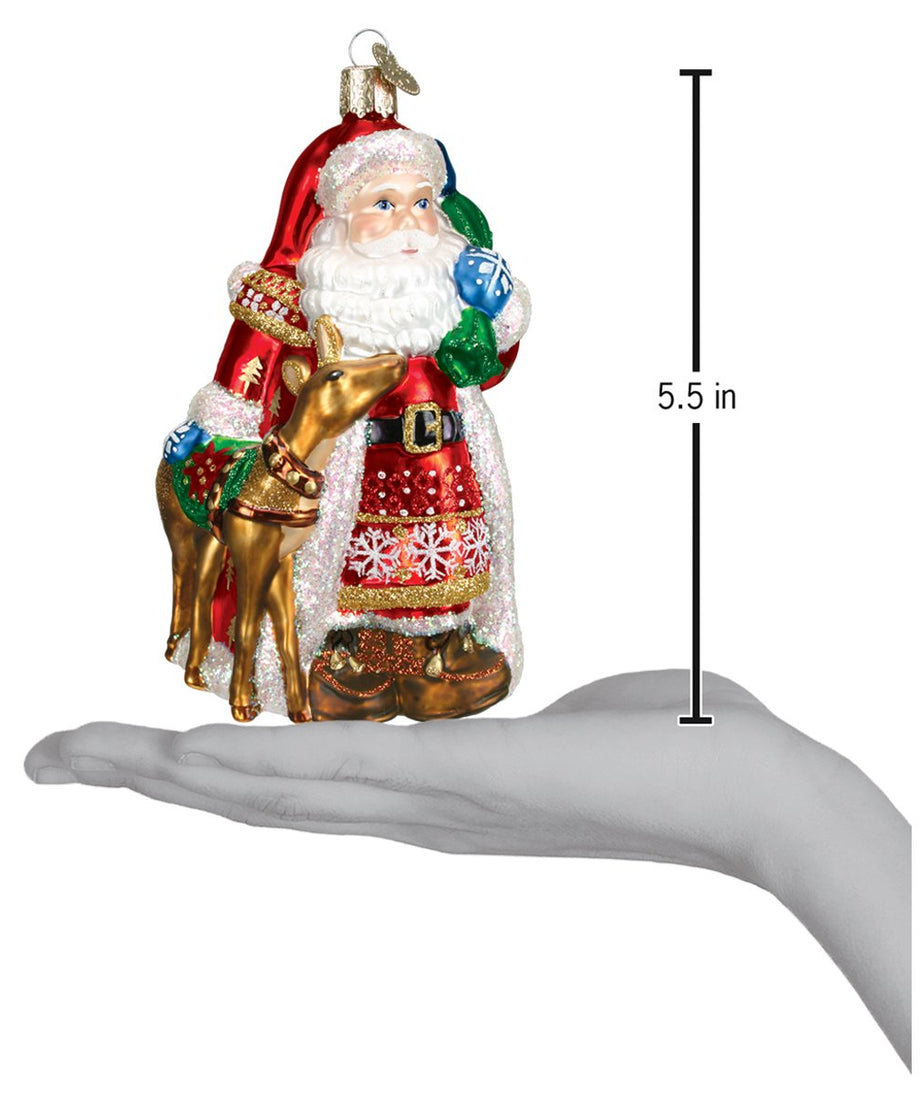 Nordic Santa Ornament