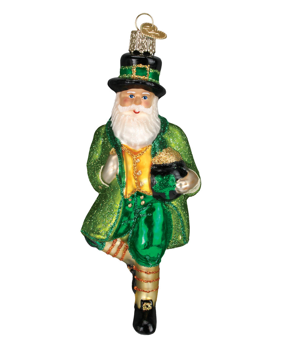 Irish Santa Ornament