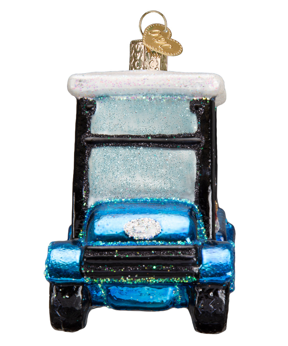 Golf Cart Santa