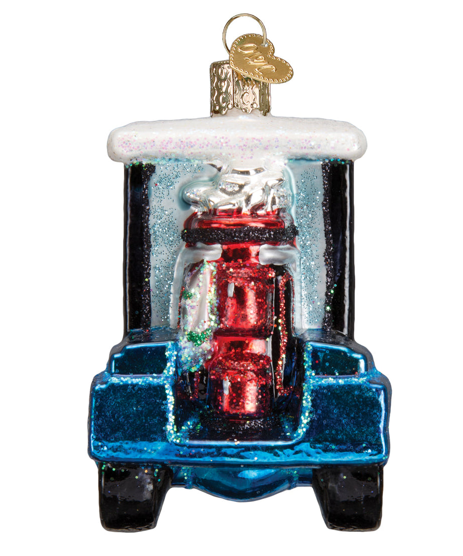 Golf Cart Santa