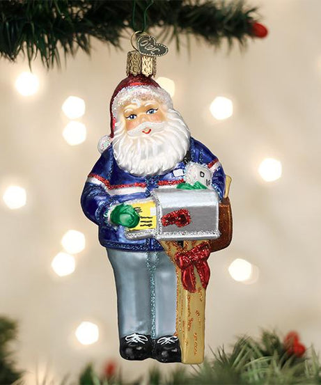 USPS Santa Ornament